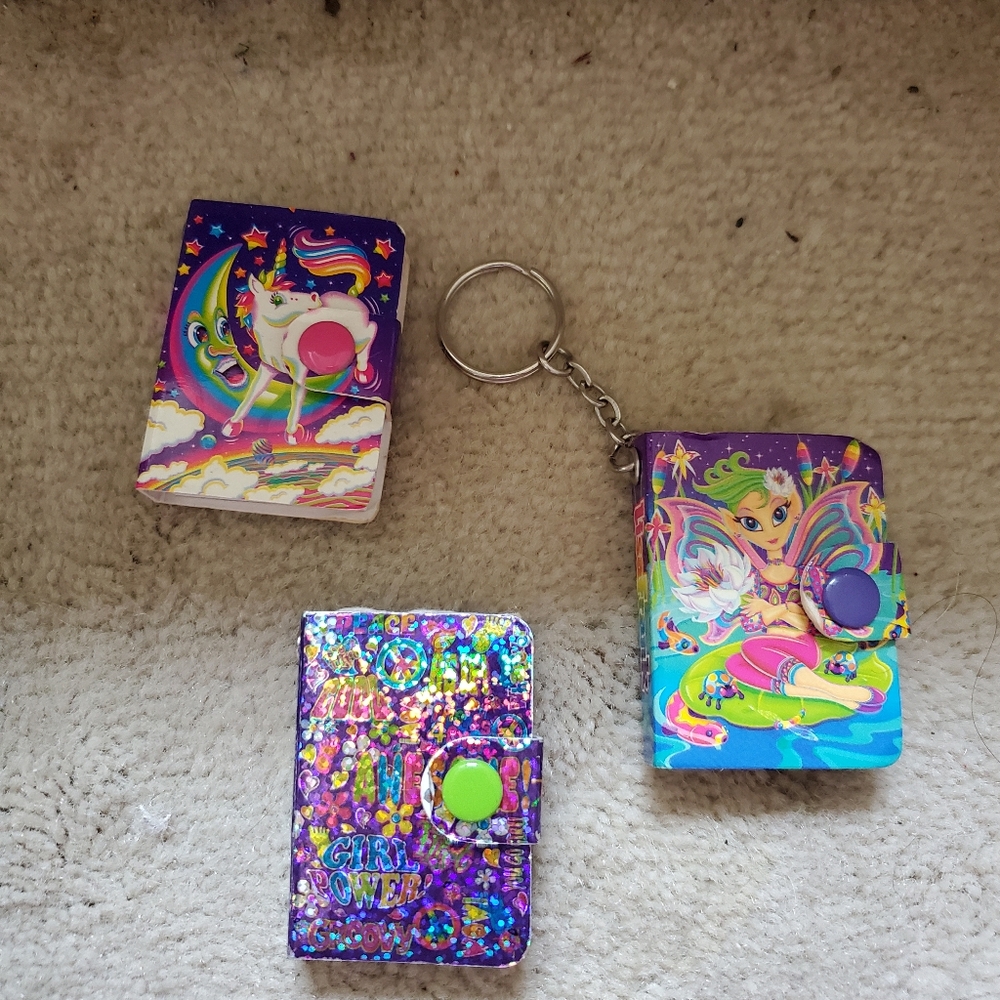 Lisa frank keychain